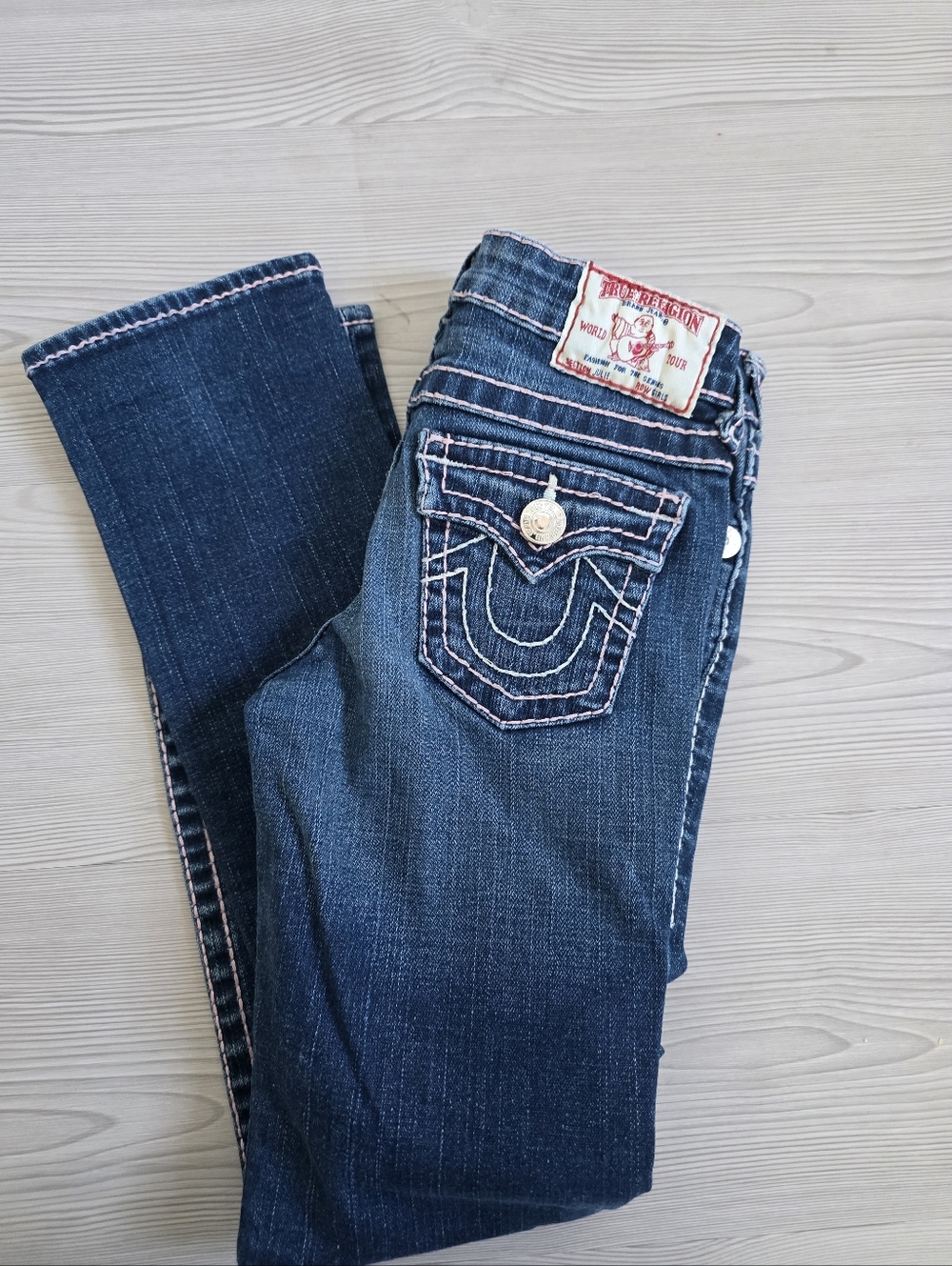 TRUE RELIGION Girl Jeans Size 8